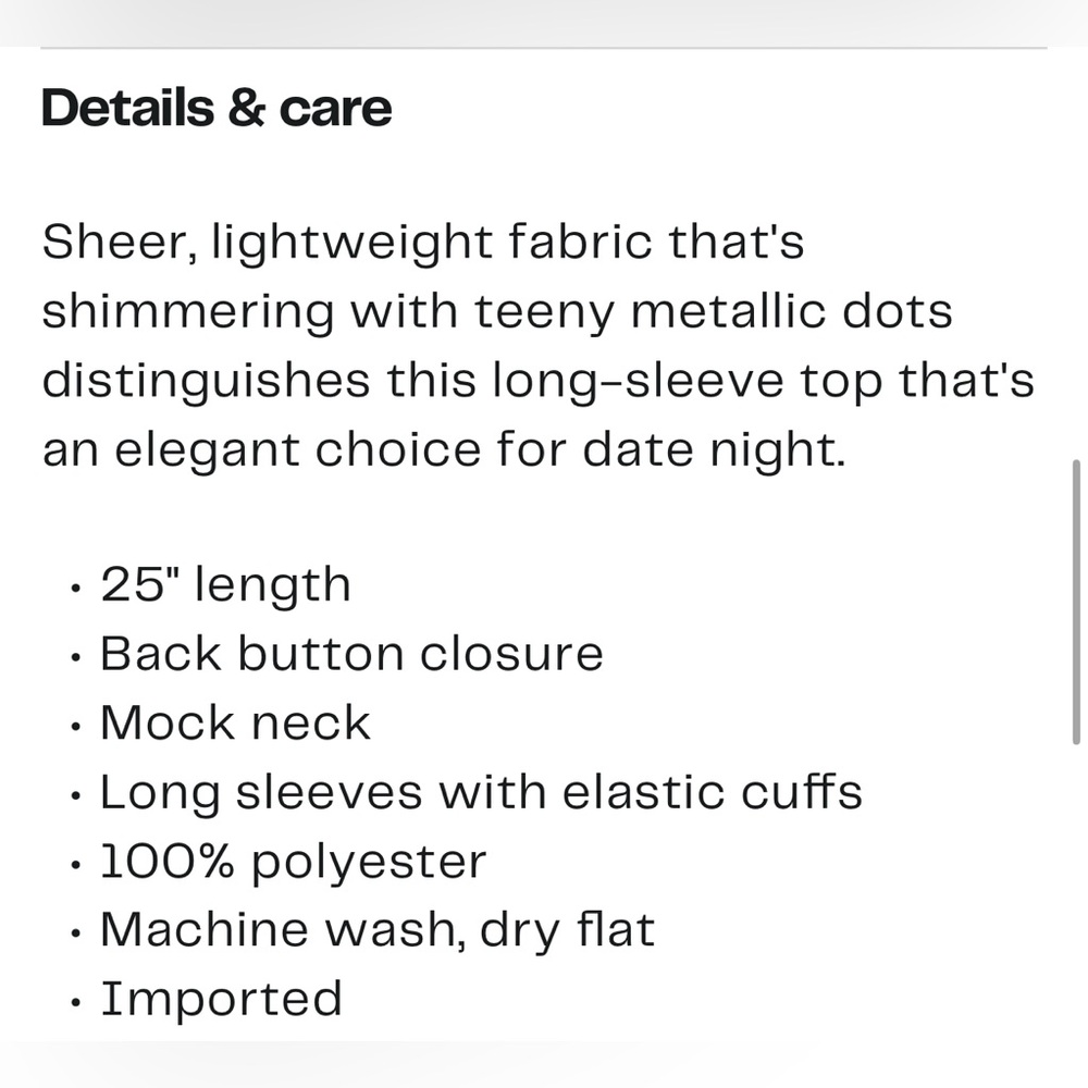 NWOT Sanctuary sheer Blouse. Ladies Small - Picture 4 of 13